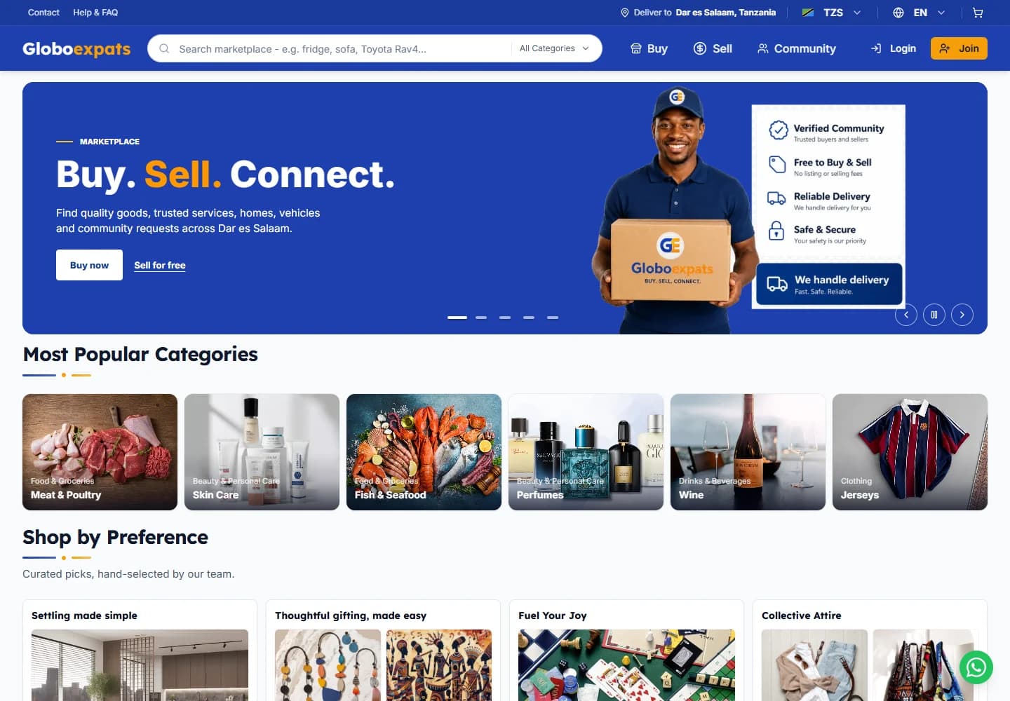 GloboExpats - The desktop experience